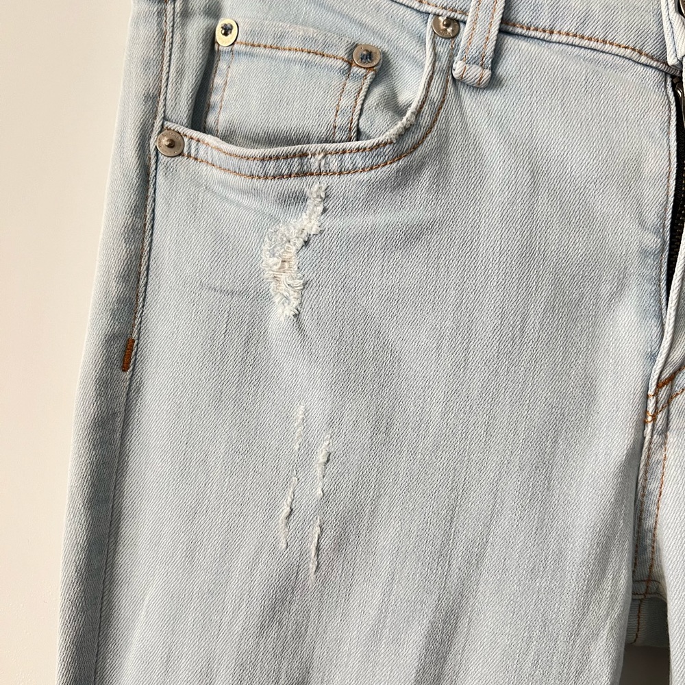 Rag & Bone Zipper Capri Jean, Size 29 - Picture 11 of 16
